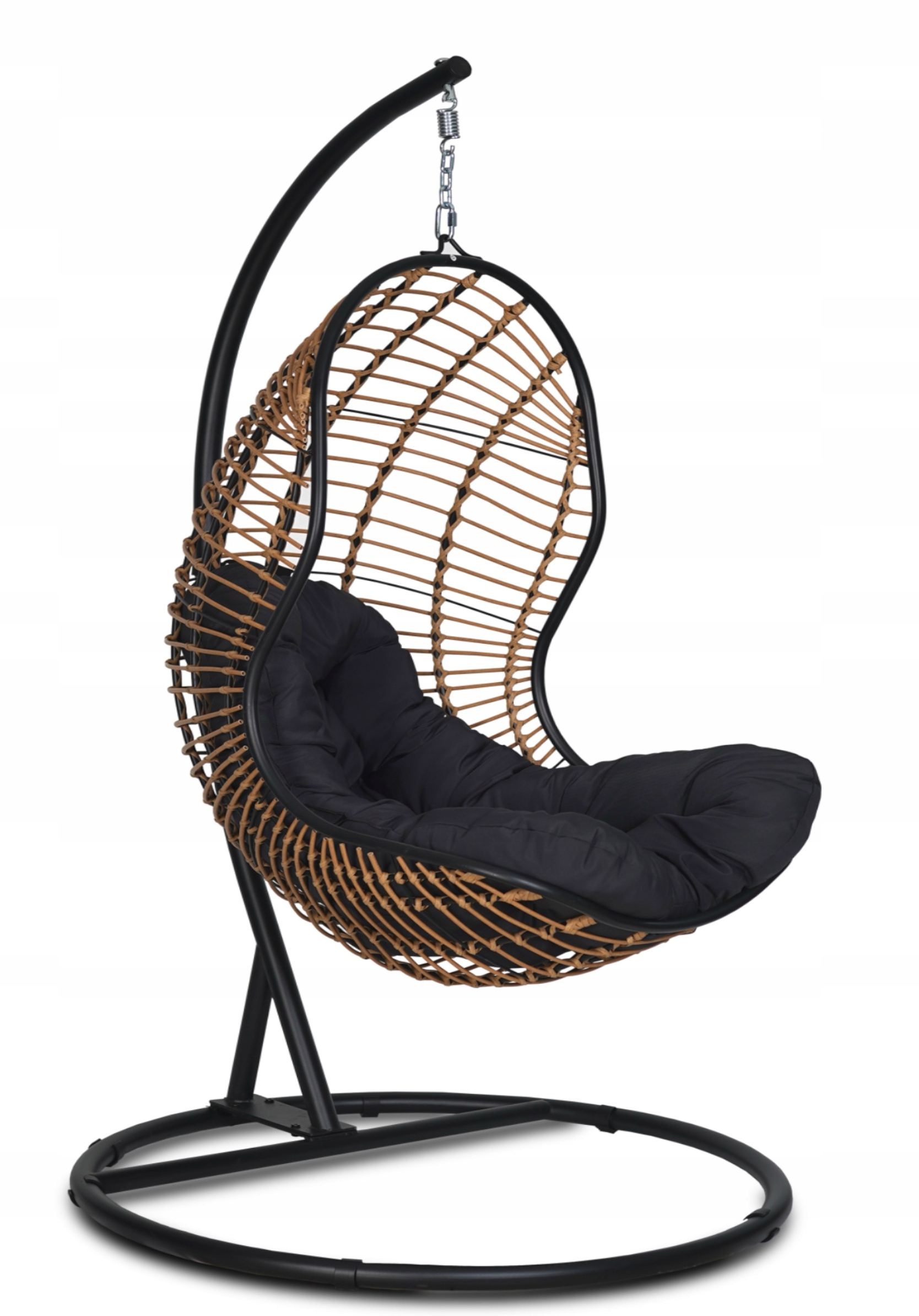 Fotel Wiszący do ogrodu SUN Corciano Kosz Kokon Huśtawka ogrodowa